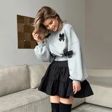 Women Sweatshirt Sweater Women's Spring Long Sleeve round Neck Loose