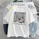 Summer Fashion Ins Retro Cartoon Graphic Print Women T-shirt