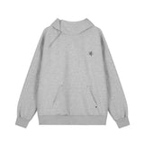Men Hoodie Simple Personality Hooded Sweater Boys Turtleneck Zipper Pullover Loose Hoodie Autumn and Winter