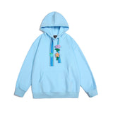 Unisex Jacket Autumn Colorful Decorative Hooded Sweaters Women's Clothing