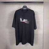 Men T-shirts Letter LOGO Printed Short Sleeve T-Shirt Short Sleeve Loose Casual