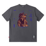 Men's T Shirt Short-Sleeved T-shirt Men's and Women's Ins Loose
