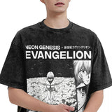 Rei Ayanamied T Shirt Summer Evangelioned Aesthetic Vintage