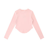 Women Long Sleeve T-Shirt Short T-shirt Women's Street round Neck Fashion Brand Casual Spring and Autumn