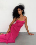 Women Sweater Dress Mid-Length Tight Knitted Dress Summer Dress