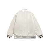 Unisex Jacket Winter Affixed Cloth Embroidered Cotton Jacket