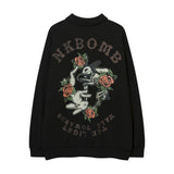 Men Hoodie Printing Lapel Sweater Men Spring and Autumn Long Sleeve Top