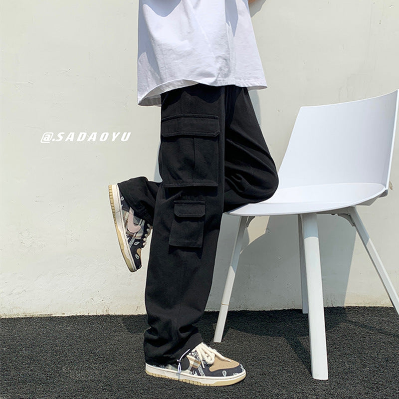 Men Sweatpants Men's Fashion Brand Ins Casual Trousers Mechanical Style