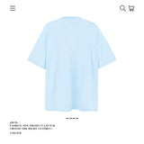 American vintage street T-shirt pure cotton men's and women's summer loose