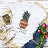 Women's Independence Day T Shirt Top Summer Fashion Creative Women
