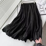 Women Skirt Mid-Length Mesh Dress