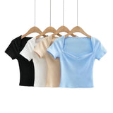 Women's T-Shirt Short-Sleeved Bottoming Shirt