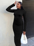 Women Dresses Fall Fashion Casual Package Hip Dress