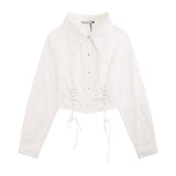 Women Long Sleeve Shirt Women's Short Long Sleeve Shirt Women's Casual Autumn