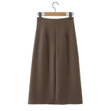 Women Skirt Women's Mid-Length Suit Skirt