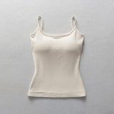 Women Camisole Sexy Chest Pad Camisole