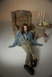 Unisex Jacket Fall Vintage Denim Jacket Women's Clothing