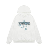 Men Hoodie Embroidery Hooded Loose Sweater Men's Sports