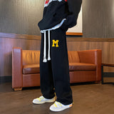 Men Sweatpants Sweatpants Men's Spring Sports Pants Straight Loose