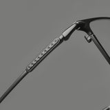 CHH Chrome Hearts Glasses Pure Titanium Fashion Square Glasses Frame