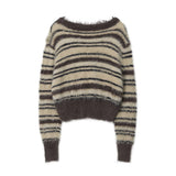 Women Sweater Knitted Cardigan Women's Autumn Short Long-Sleeved Sweater