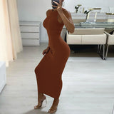 Women Desses round Neck Sleeveless Dress