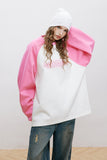 Unisex Jacket Autumn Contrast Color Casual Sweater Women's Clothing