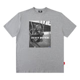 Men T Shirt Fashion Brand Street Printing round Neck Loose Short Sleeves T-shirt Men and Women