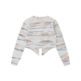 Women Sweater Women's Spring and Autumn Cropped Pullover Sweater