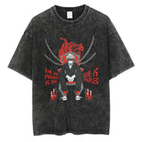 Summer Vintage Oversize T Shirt Fashion Streetwear