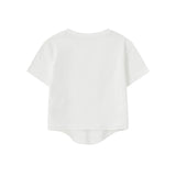 Women T-shirt Short Sleeve T-shirt Summer Girls' O-neck Short Top