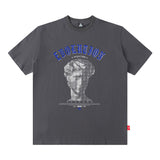 Men's T Shirt Printed Short-Sleeved T-shirt Men's and Women's Vibe Style Loose