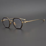 CHH Chrome Hearts Glasses Double Beam Retro Pure Titanium Ultra Light Glasses Frame