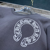Chh Chrome Heart Long Sleeve Shirt Unisex Fashion Loose Long Sleeve Shirt