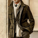 Men Jack Men's Suede Casual Fashionable Jacket