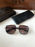 Chrome Hearts Sunglasses Fashion Titanium Large Frame Square Pull Wind Sunglasses