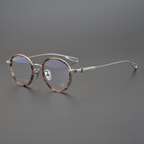 CHH Chrome Hearts Glasses Handmade Titanium Round Frame