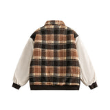 Unisex Jacket Winter American Retro Fleece Cotton-Padded Coat