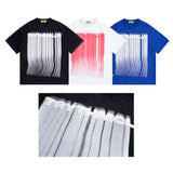 Men's T Shirt Printed Short-Sleeved T-shirt Men's and Women's Graffiti Style Loose