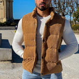 Men Suits Vests Autumn and Winter Leisure Vest Top Coat