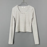 Women Long Sleeve Shirt Women's Short Top Casual Multicolor Long Sleeve