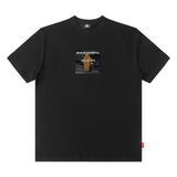 Men's T Shirt Printed Short-Sleeved T-shirt Men's and Women's Hip Hop Loose Top