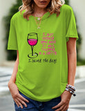 Women's Independence Day T Shirt Pattern Printed Short-Sleeved T-shirt