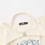 Women Long Sleeve T-Shirt Long Sleeve T-shirt Girls Autumn Leisure Design Sense
