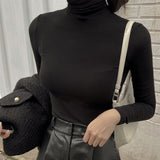Women's Long Sleeve Shirt Top for Autumn and Winter