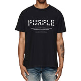Purple Brand T Shirt Short Sleeve T-shirt Blouse