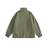 Unisex Jacket Fall Split Zipper Shell Jacket