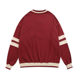Men Hoodie Sweater Men's Spring and Autumn Loose Sports Stitching Casual Long Sleeve