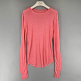 Women Long Sleeve Shirt Crew Neck