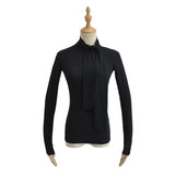 Women T-Shirt Tight Turtleneck Long Sleeve T-shirt Women's Bottoming Shirt